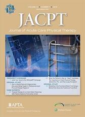 Journal of Acute Care Physical Therapy Online