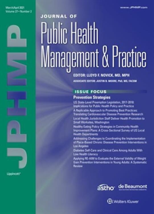 Journal of Public Health Management and Practice Online
