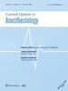 Current Opinion in Anesthesiology Online