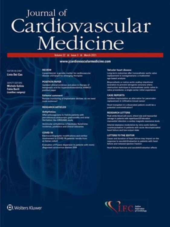 Journal of Cardiovascular Medicine Online