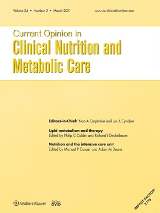 Current Opinion in Clinical Nutrition and Metabolic Care