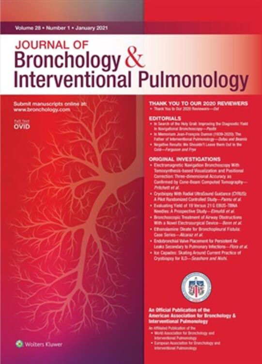 Journal of Bronchology & Interventional Pulmonology Online