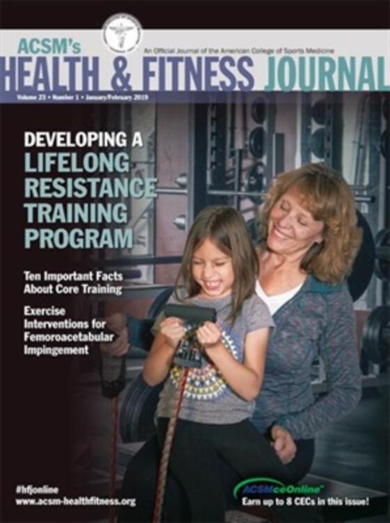 ACSM's Health & Fitness Journal® Online