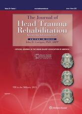 Journal of Head Trauma Rehabilitation