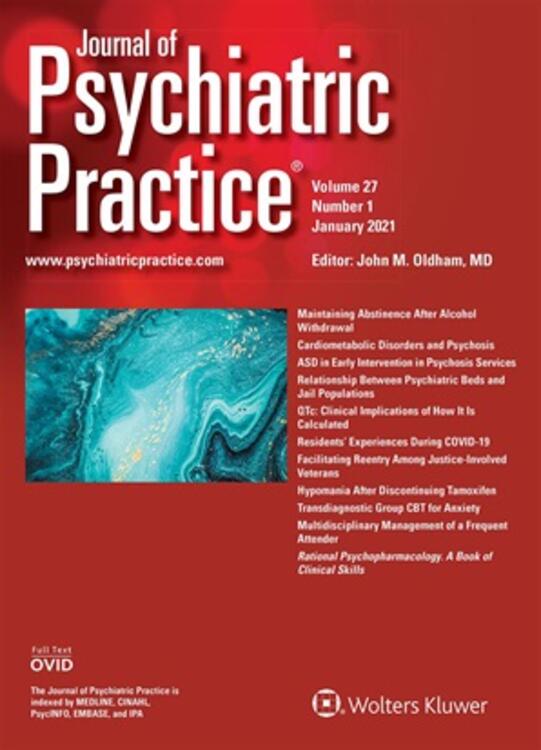 Journal of Psychiatric Practice Online Only