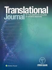 Translational Journal of the ACSM