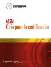 ACSM Guía para la certificación