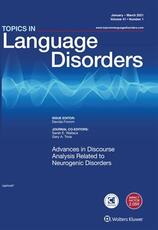 Topics in Language Disorders Online