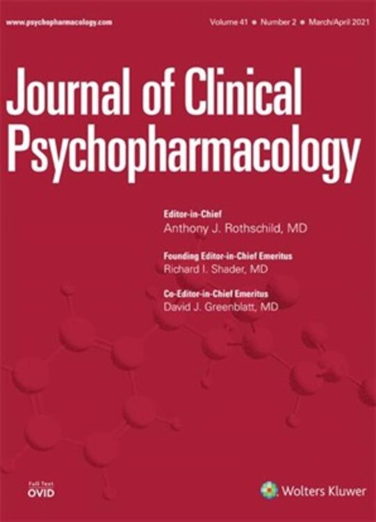 Journal of Clinical Psychopharmacology
