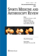 Sports Medicine and Arthroscopy Review