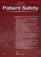 Journal of Patient Safety