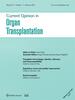 Current Opinion in Organ Transplantation Online
