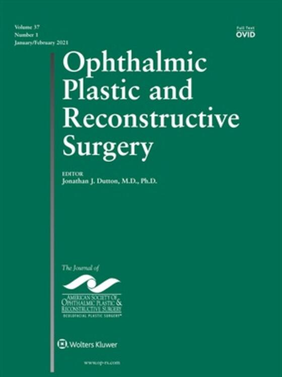 Ophthalmic Plastic and Reconstructive Surgery