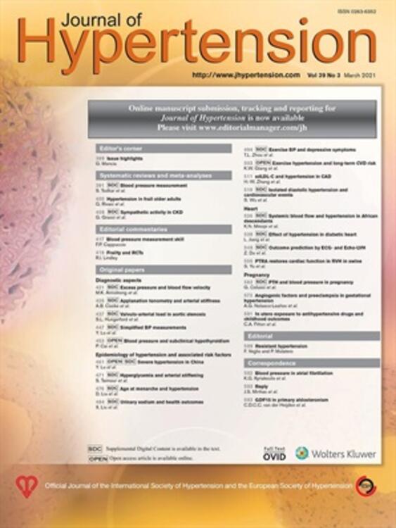 Journal of Hypertension