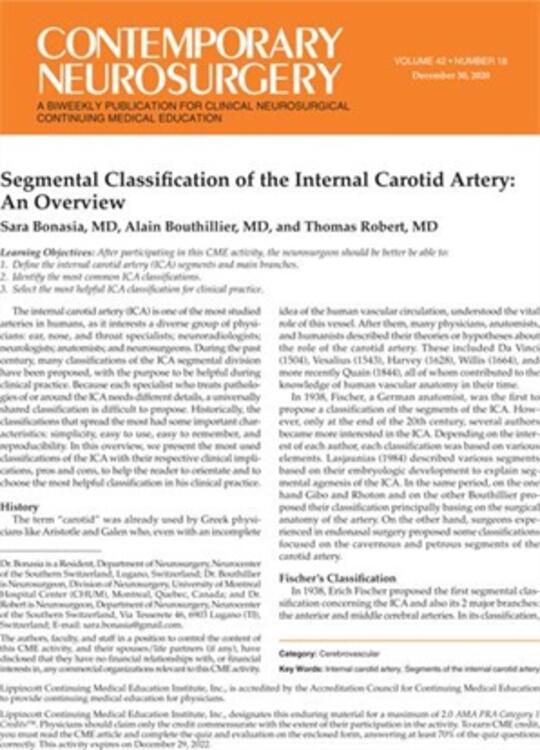 Contemporary Neurosurgery Online