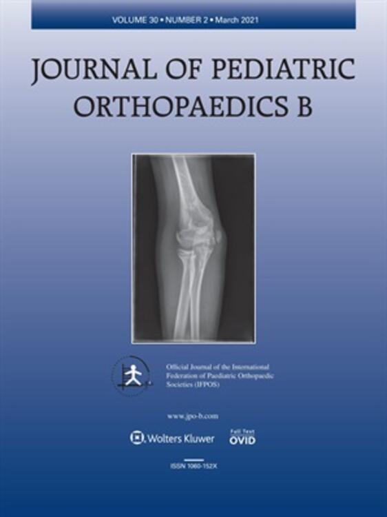 Journal of Pediatric Orthopaedics B