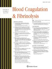 Blood Coagulation and Fibrinolysis