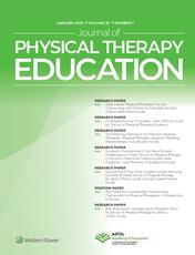 Journal of Physical Therapy Education