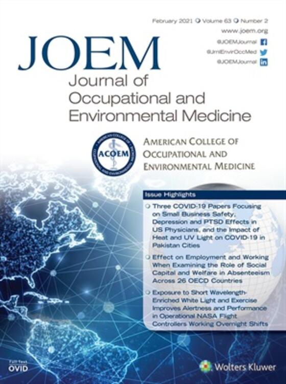 Journal of Occupational and Environmental Medicine