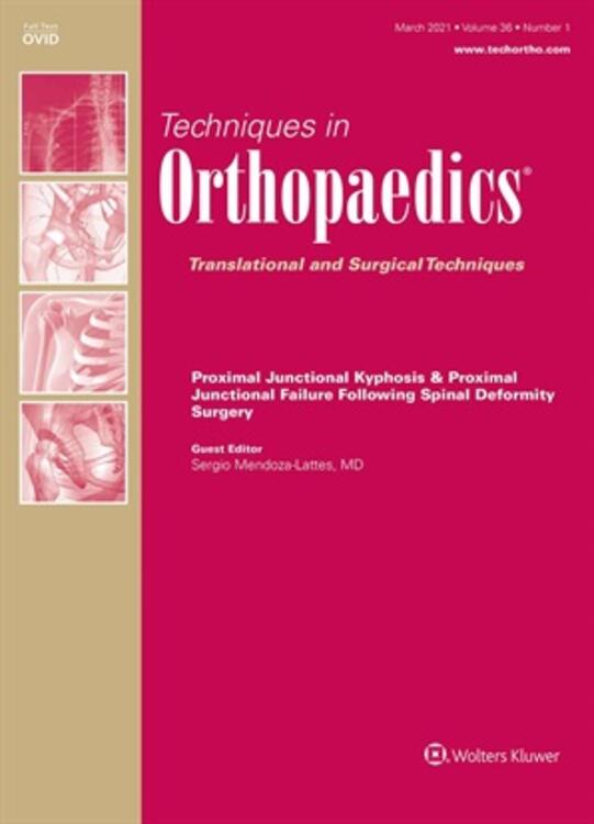 Techniques in Orthopaedics Online