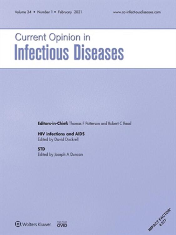 Current Opinion in Infectious Diseases Online