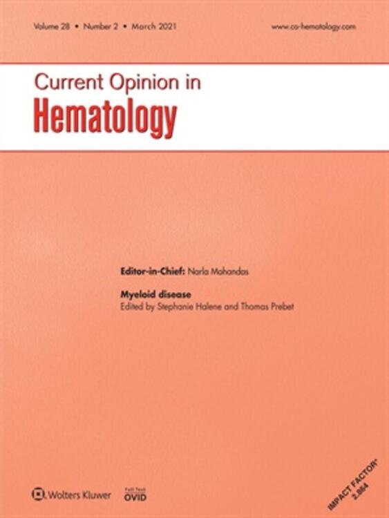 Current Opinion in Hematology