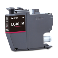 Brother Genuine LC401MS Standard-Yield Magenta Ink Cartridge