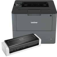 Brother HL-L6200DW Business Monochrome Laser Printer - Bundle