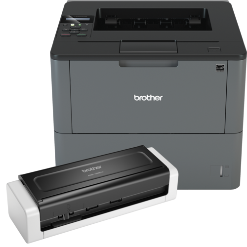 Brother HL-L6200DW Business Monochrome Laser Printer - Bundle