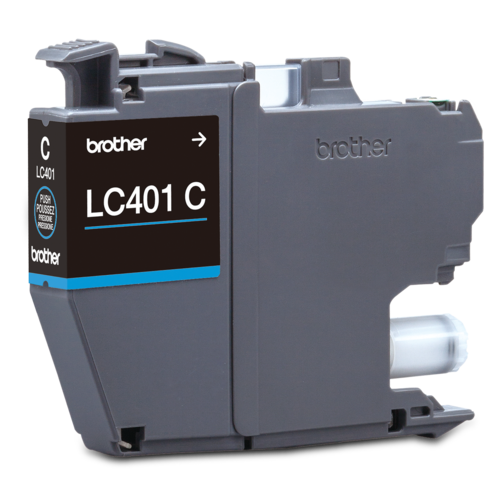 Brother Genuine LC401CS Standard-Yield Cyan Ink Cartridge