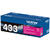 Brother TN433M Magenta Toner Cartridge, High Yield
