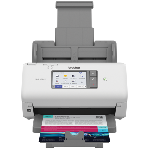 Brother ADS-4700W Professional Desktop Scanner for Business Workgroups
