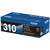 Brother TN310BK Black Toner Cartridge, Standard Yield