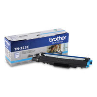 Brother Genuine TN-223C Standard Yield Cyan Toner Cartridge