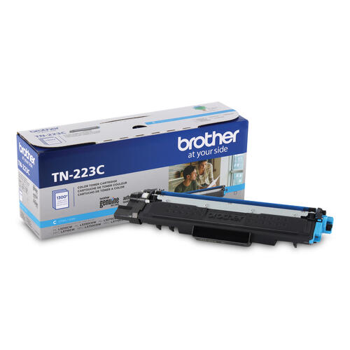 Brother Genuine TN-223C Standard Yield Cyan Toner Cartridge