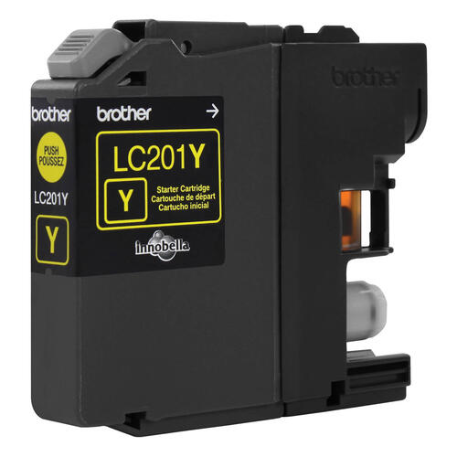 Brother LC201YS Innobella  Yellow Ink Cartridge, Standard Yield