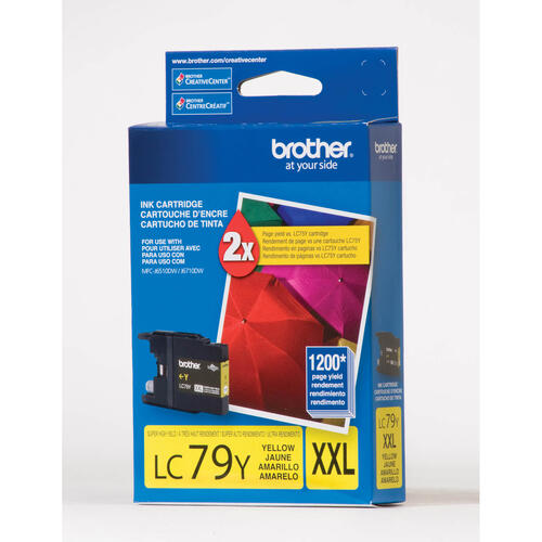 Brother LC79YS Innobella  Yellow Ink Cartridge, Super High Yield