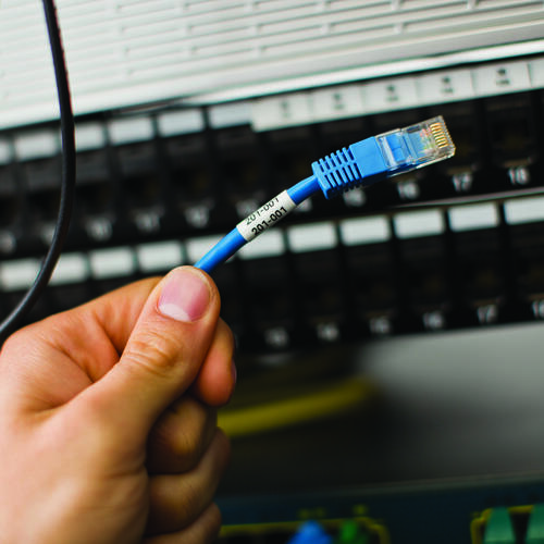 Brother PT-E500VP Advanced Industrial Handheld Labeller with Computer Connectivity (USB)