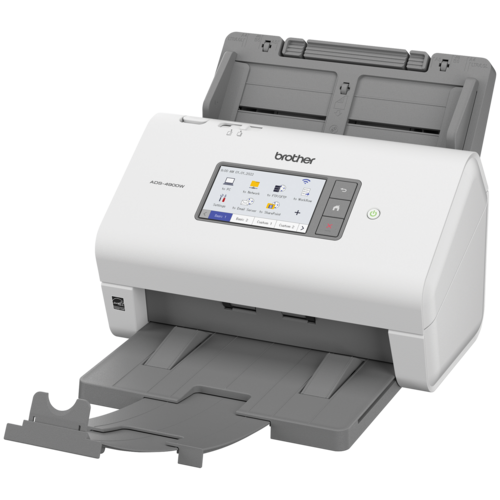 Brother ADS-4900W Professional Desktop Scanner for Busy Workgroups with High Scan Volumes
