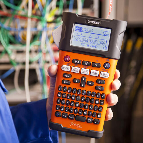 Brother PT-E300VP Advanced Industrial Handheld Labeller
