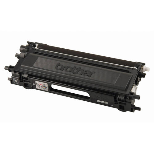 Brother TN110BK Black Toner Cartridge, Standard Yield