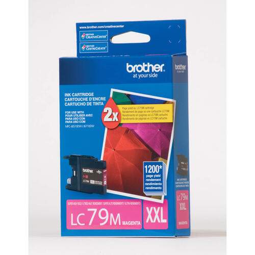 Brother LC79MS Innobella  Magenta Ink Cartridge, Super High Yield