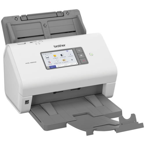 Brother ADS-4900W Professional Desktop Scanner for Busy Workgroups with High Scan Volumes