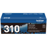 Brother TN310BK Black Toner Cartridge, Standard Yield