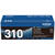 Brother TN310BK Black Toner Cartridge, Standard Yield
