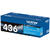 Brother TN436C Cyan Toner Cartridge, Super High Yield