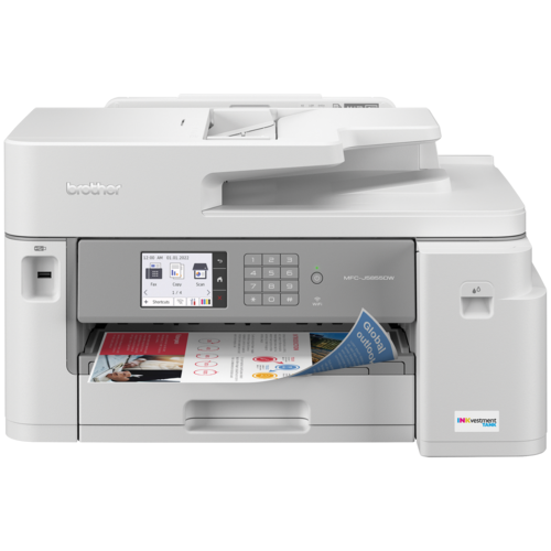 Brother MFC-J5855DW INKvestment Tank Colour Inkjet All-In-One Printer with printing capabilities up to 11  x 17