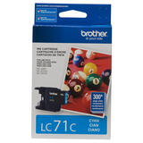 Brother LC71CS Innobella  Cyan Ink Cartridge, Standard Yield