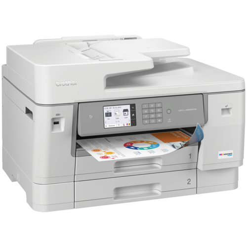 Brother MFC-J6955DW INKvestment Tank Colour Inkjet All-in-One Printer with Wireless, Duplex Printing and Scanning with 4 Refresh-Compatible Ink Cartridges In-Box  - REFURBISHED