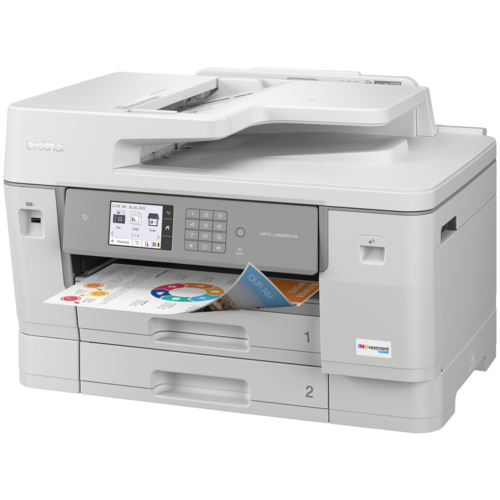 Brother MFC-J6955DW INKvestment Tank Colour Inkjet All-in-One Printer with Wireless, Duplex Printing and Scanning with 4 Refresh-Compatible Ink Cartridges In-Box  - REFURBISHED